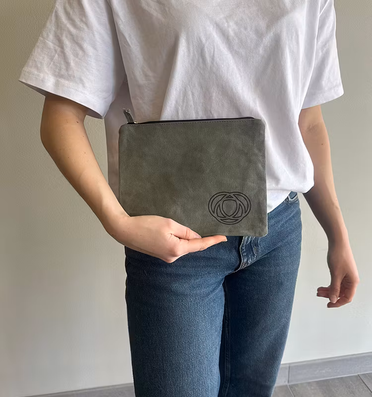 Re-pouch bag, army green