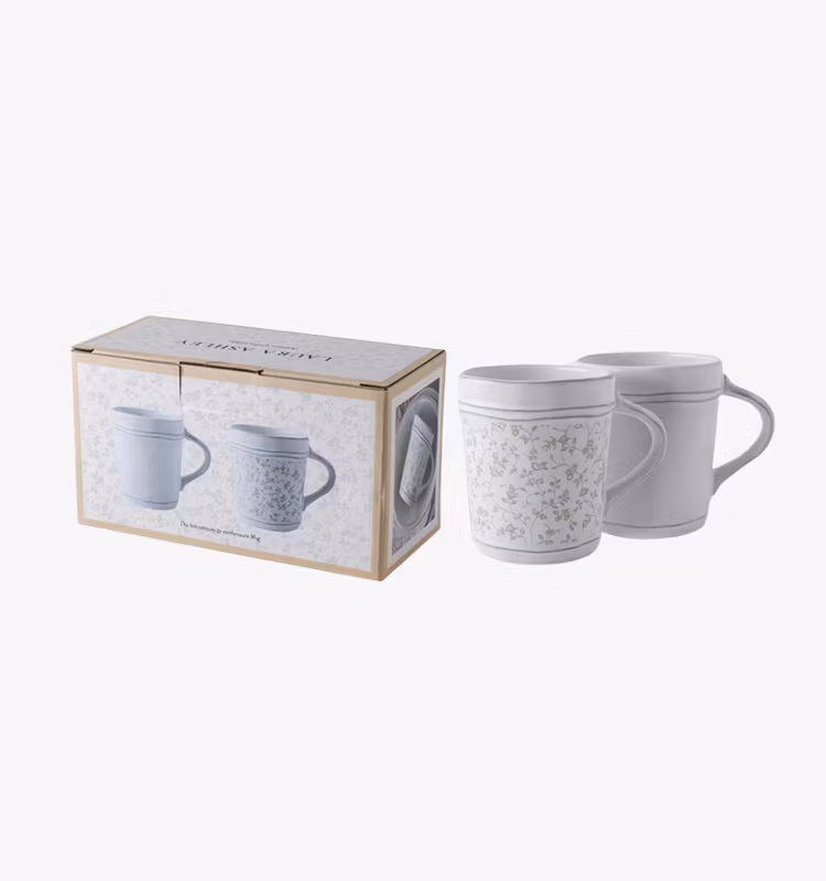 Laura Ashley Artisan Mugs 2 set giftset mix