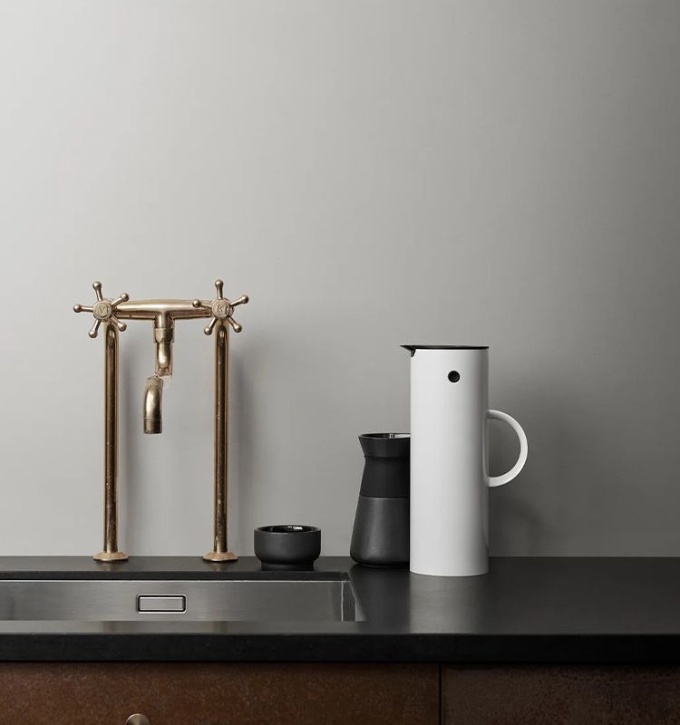 Stelton termoskanna Vit