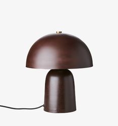 Fungi Bordslampa Mörkbrun