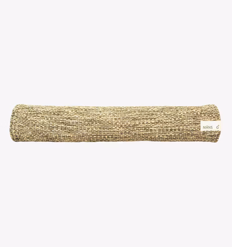 Ekel gångmatta/yogamatta, sand/grön 180x66cm