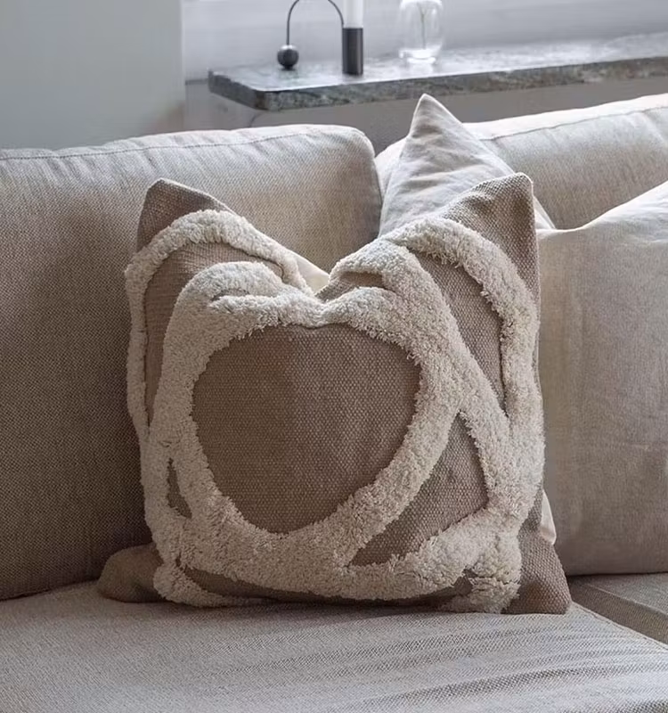 Moda kuddfodral natur