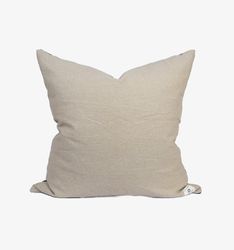 Bånnsträck kuddfodral grå/beige