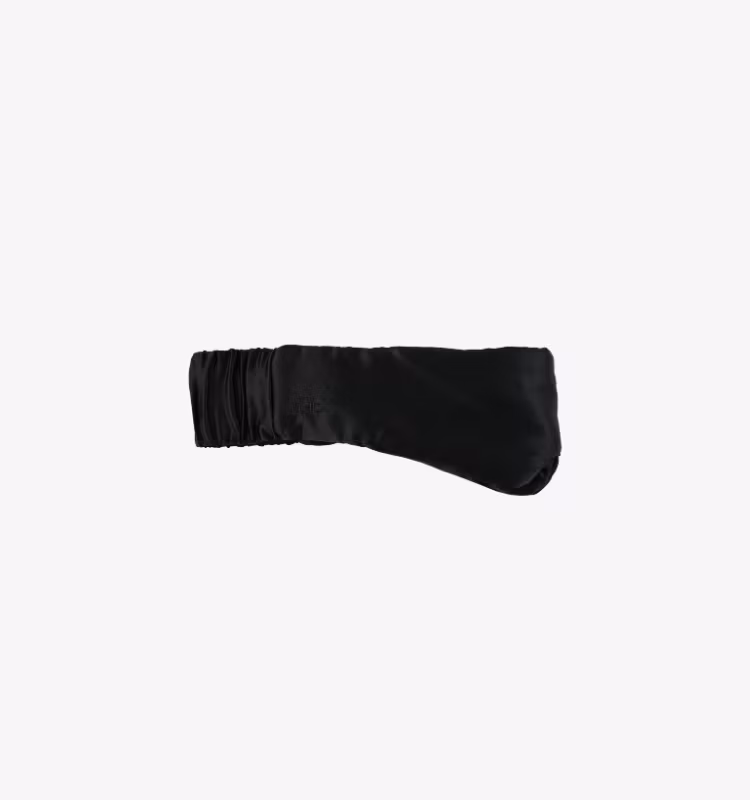 Deep Sleep Silk Mask, Black