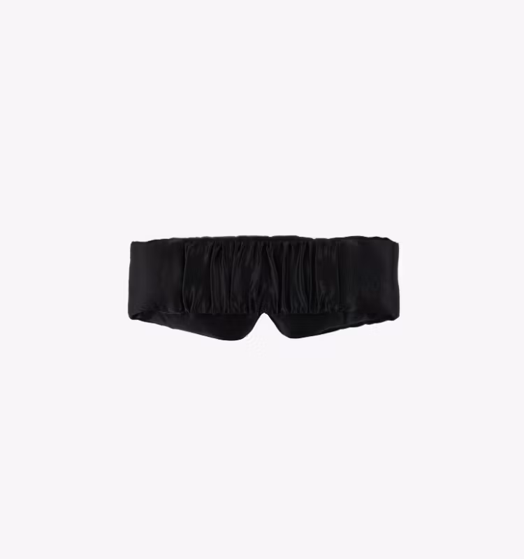 Deep Sleep Silk Mask, Black