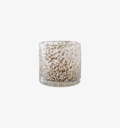 Ljuslykta glas Brun