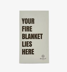 Coffe Tabel Book  med Brandfilt Vit