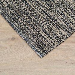 Ekel gångmatta/yogamatta, sand/svart