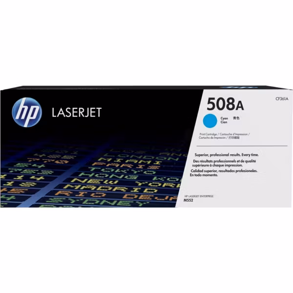 Lasertoner CF361A Blå/cyan - 508A - 5000sidor - HP original