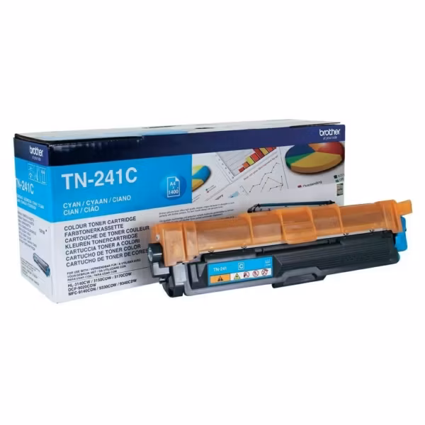 Toner TN241C - Blå/cyan 1400sidor - original