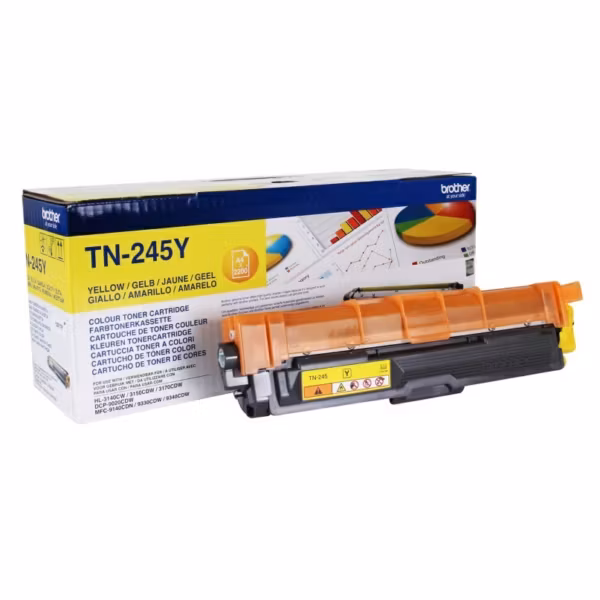 Toner TN245Y- Gul 2200sidor  - original