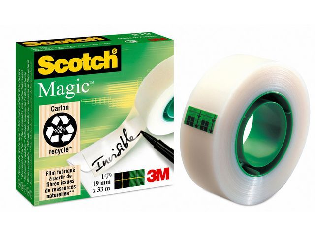 Dokumenttejp Scotch 810 19mm x 33meter