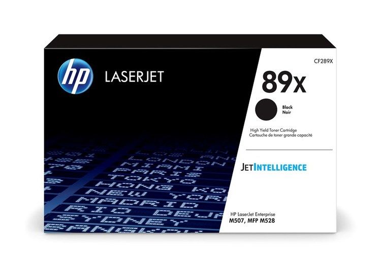 HP LaserJet CF289X - 89X Black Toner 10000sidor original