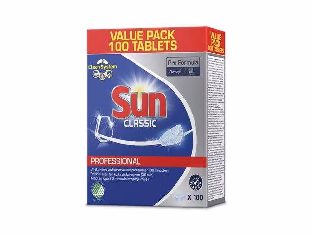 Maskindisk SUN Professional Tabs 100st