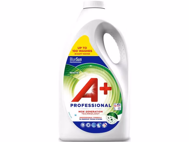 Tvättmedel A+ Professional White 5Liter