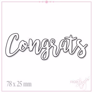 Congrats RoxStamps