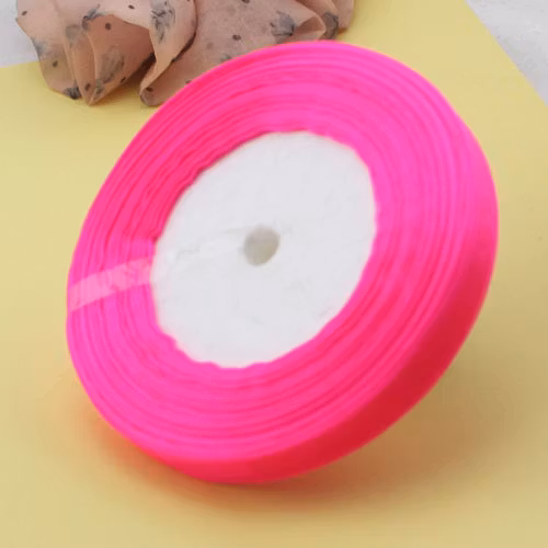 Organza cerise 1 cm