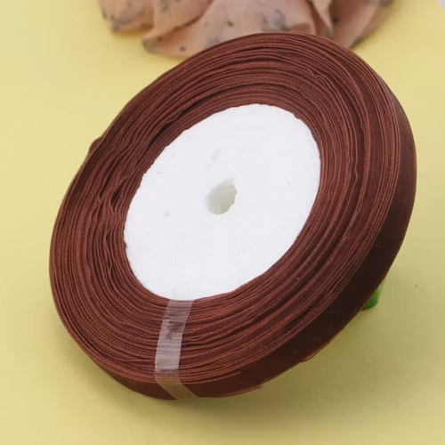 Organza brun 1 cm