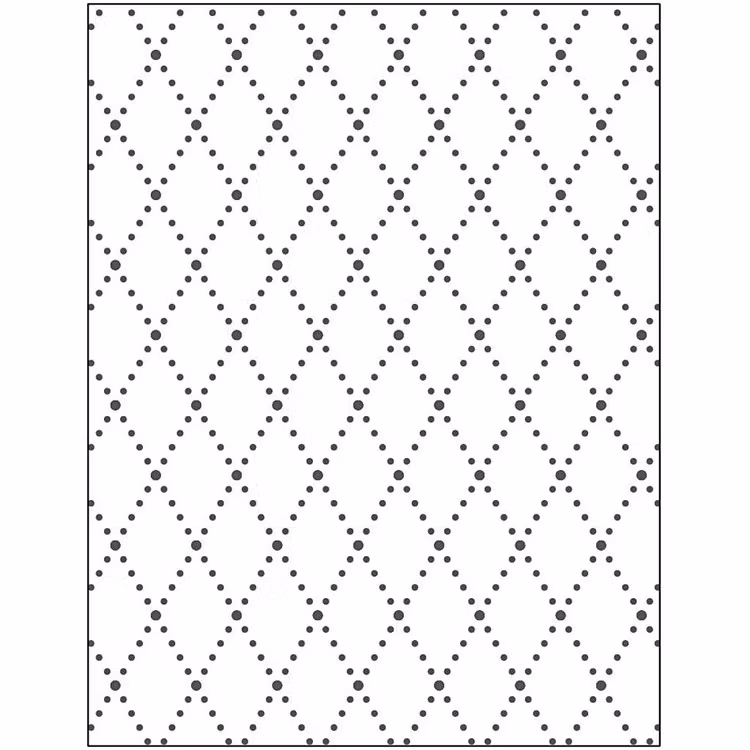 Embossing folder Diamant