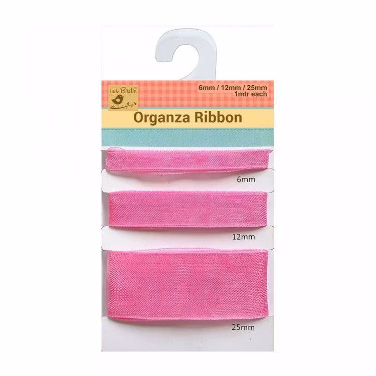 Organza band Cerise 71052
