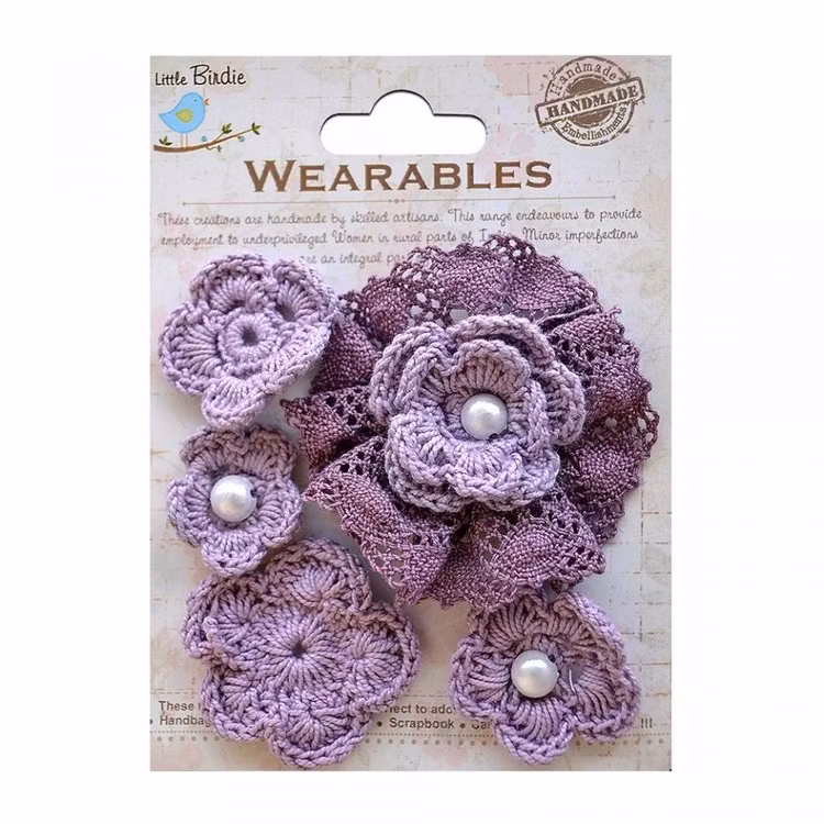Chrochet Daises  Grape Crush 34098