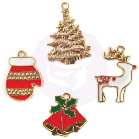 Enamel charms 4 stXmas in the country