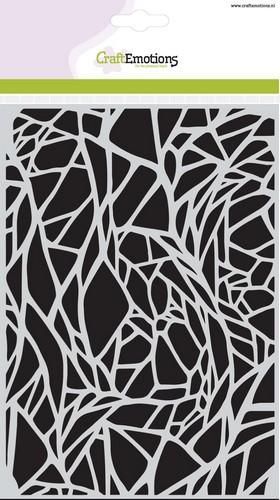 CraftEmotions Mask stencil - natural stone A5 Botanical Nature