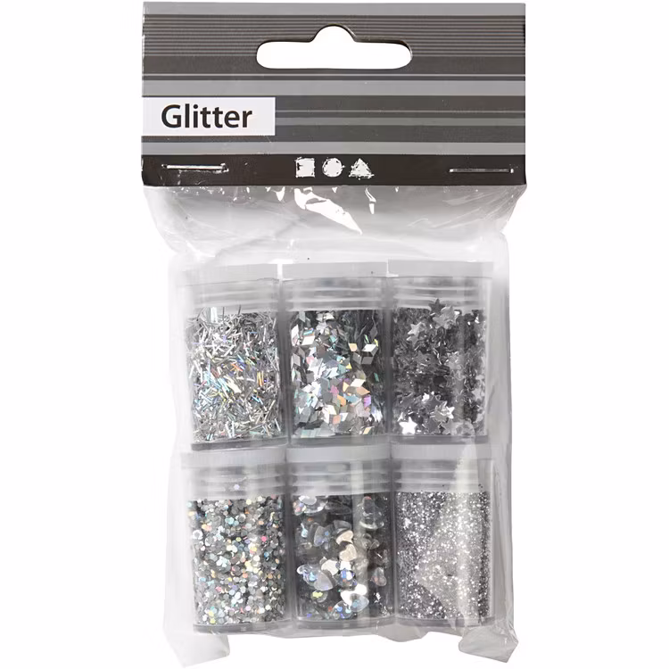 Glitter Silver