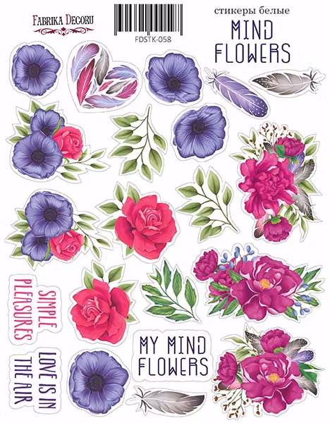 Stickers Mind Flowers 059