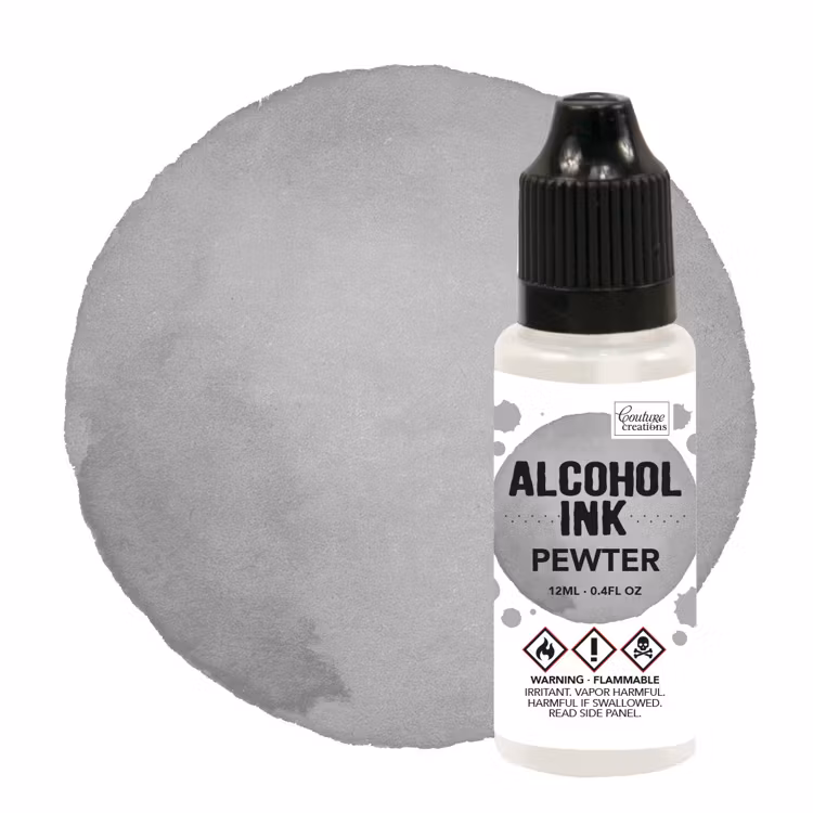 Alcohol Ink Pewter