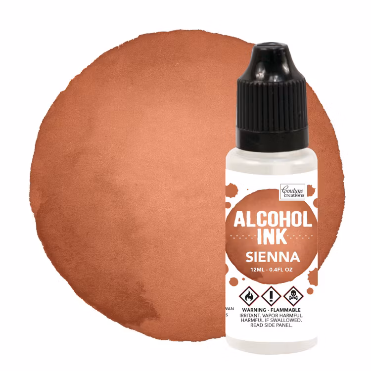 Alcohol Ink Teakwood