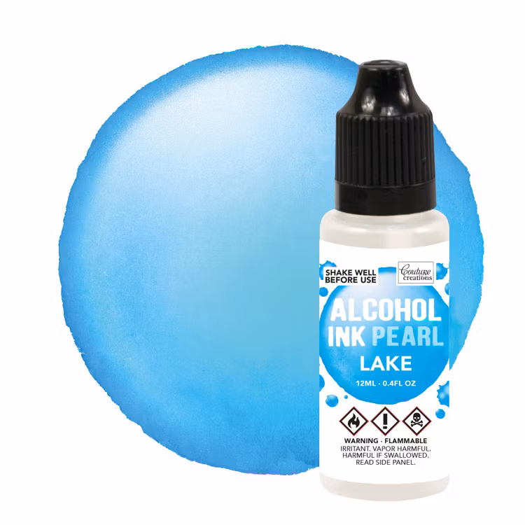 Alcohol Ink Pearl Lake