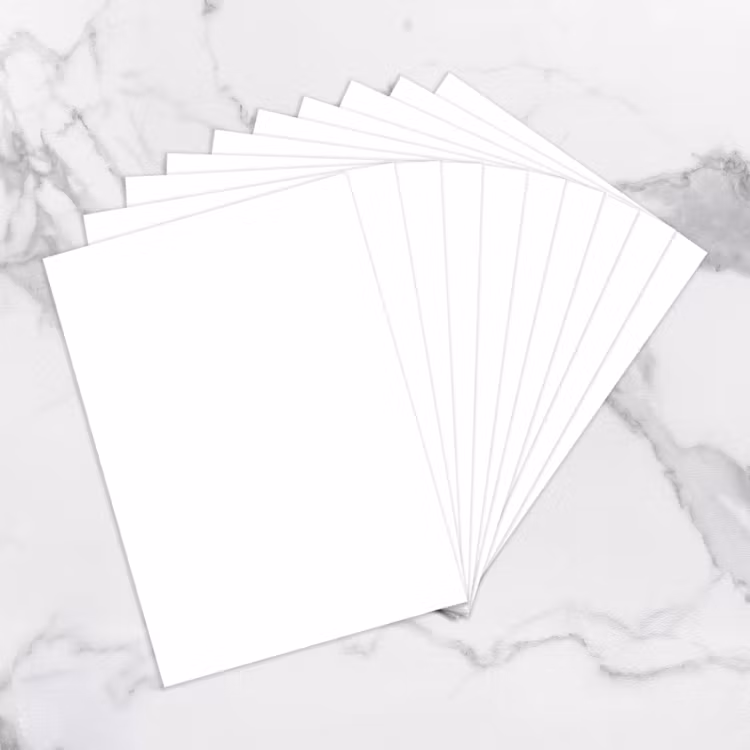 White Yupo papper A4