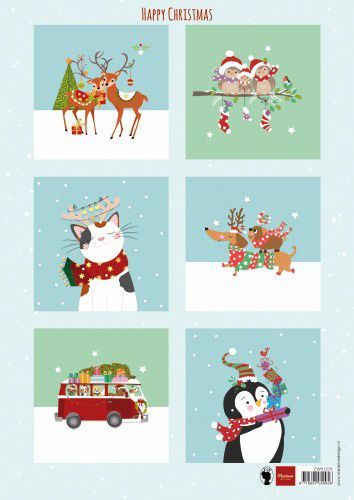 Klippark Happy christmas EWK1278