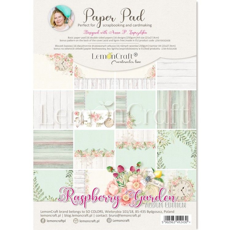Raspberry Garden  Album edition 21x29 cm