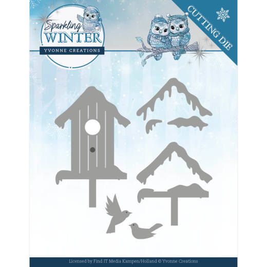 Dies  Winter Birdhouse