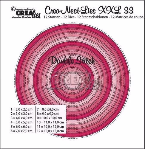 Crealies stygndies cirkel 33