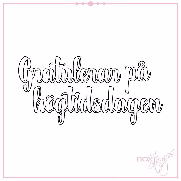 Gratulerar på högtidsdagen