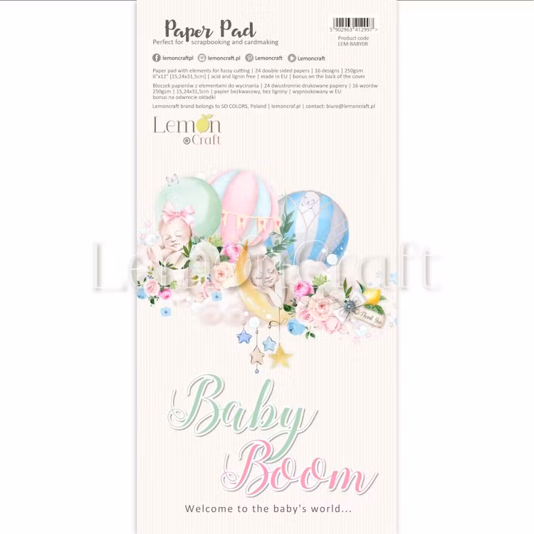 Baby Boom Fussy cutting pad