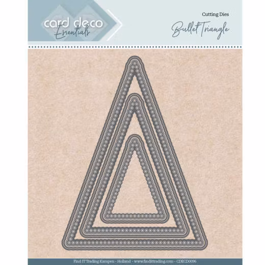 Nesting dies - Bullet triangle