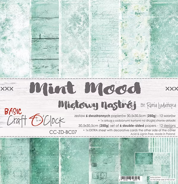 Mint Mood 12*12