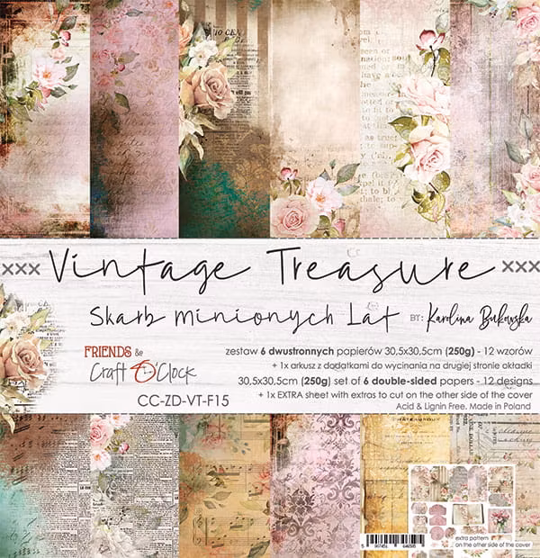Vintage Treasure 12x12