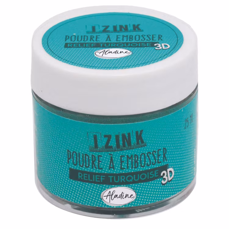 Embossingpulver Turquoise