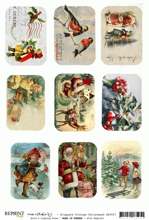 KP0027 Vintage christmas