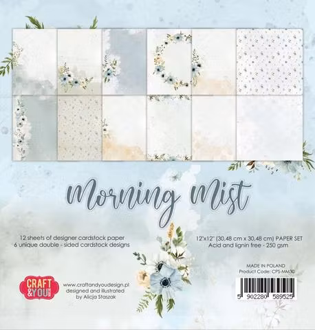 Morning mist Paperpad 12x12