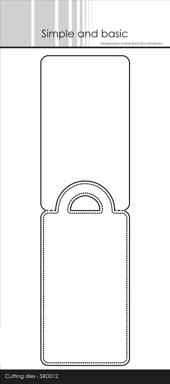 Simple and Basic die “Pierced Tag” SBD012