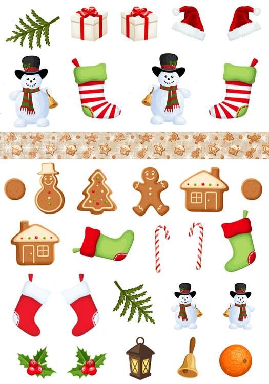 kp0083  Snowman & Friends Collection - Klippark