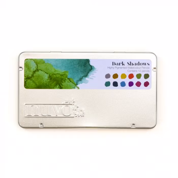 Nuvo watercolour pencils 524N Dark Shadows