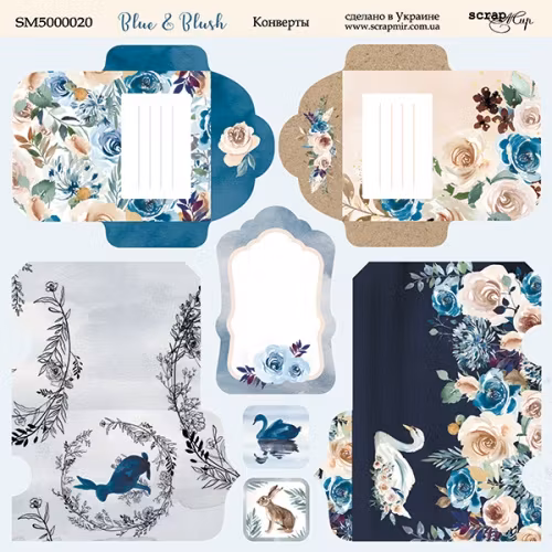 Blue & blush envelopes  SM5000020