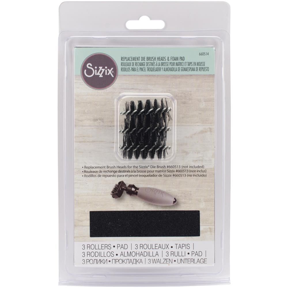 Sizzix Die Brush & Foam Pad Replacement